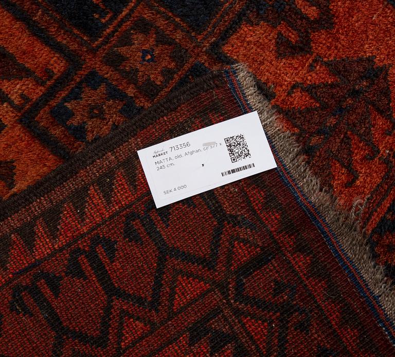 MATTA, old, Afghan, ca 377 x 245 cm.