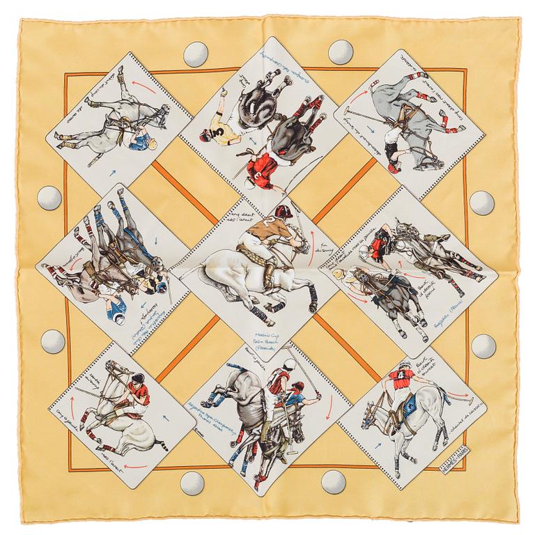 HERMES scarf och pochette.