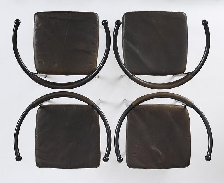 Jonas Bohlin, a set of four "Point" chairs, Källemo, Värnamo, post 1985.