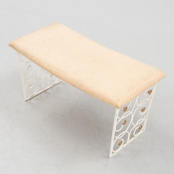 Tor Wolfenstein, möjligen, pall, Swedish Modern, Robert Ditzinger AB, utfört av Bjerkås Armatur, 1940-tal.