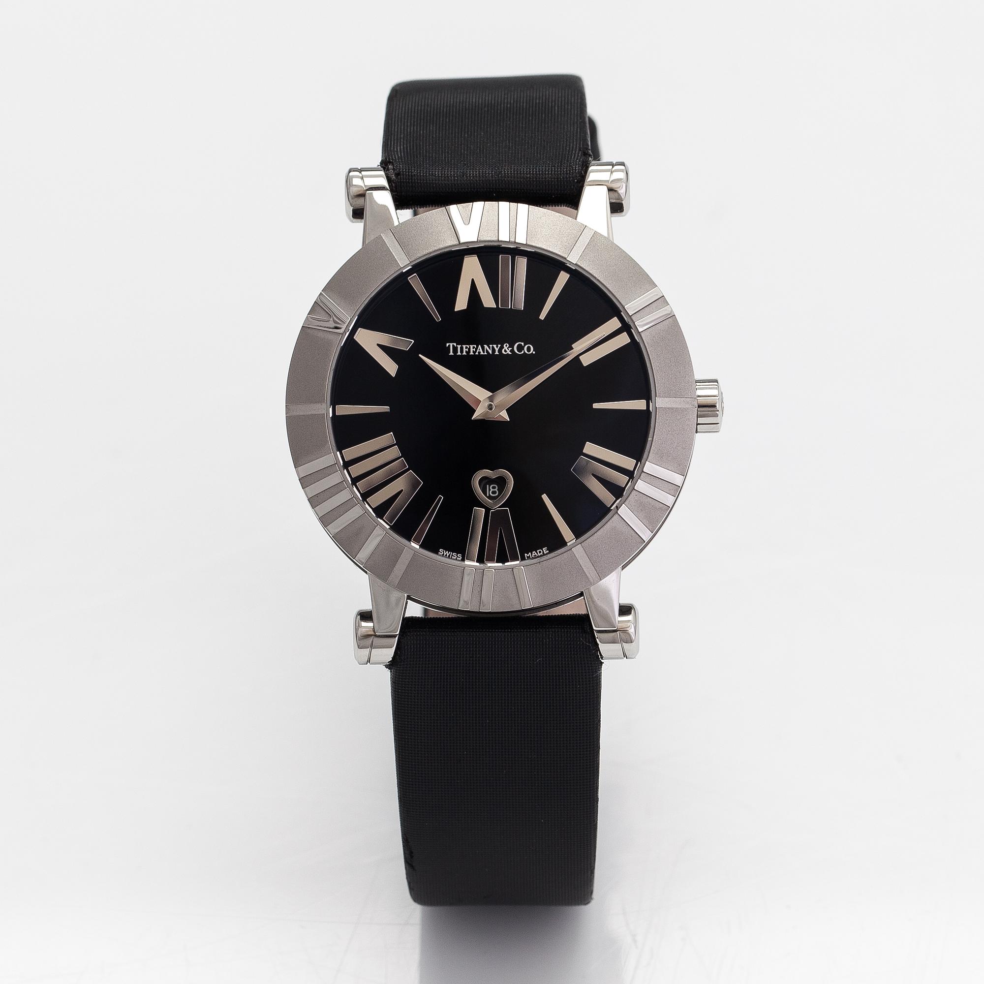 Tiffany & Co, Atlas Satin Belt, armbandsur, 36 mm.