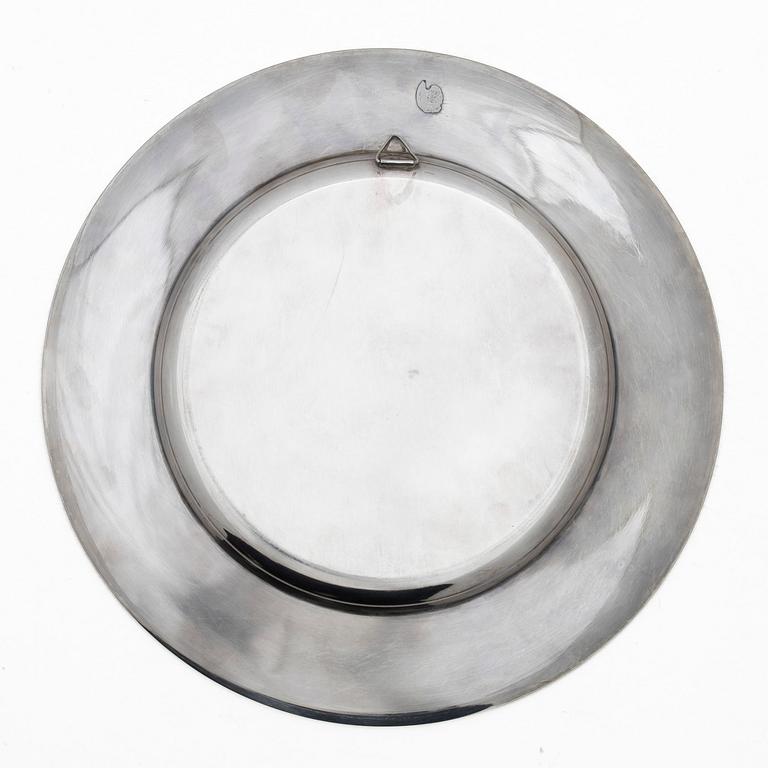 A silver platter, GAB, Stockholm, Sweden, 1937.