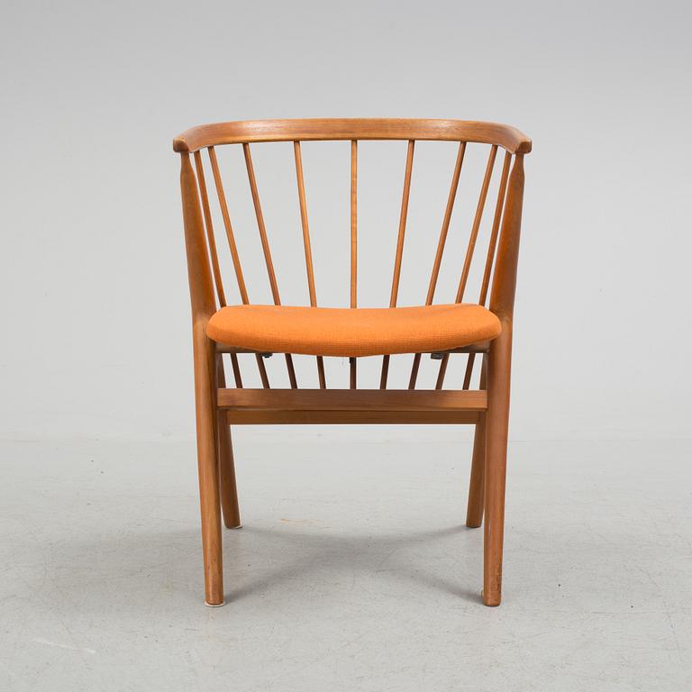 HELGE SIBAST, STOL, modell nr 8, för Sibast Møbler, Danmark, 1900-talets mitt.