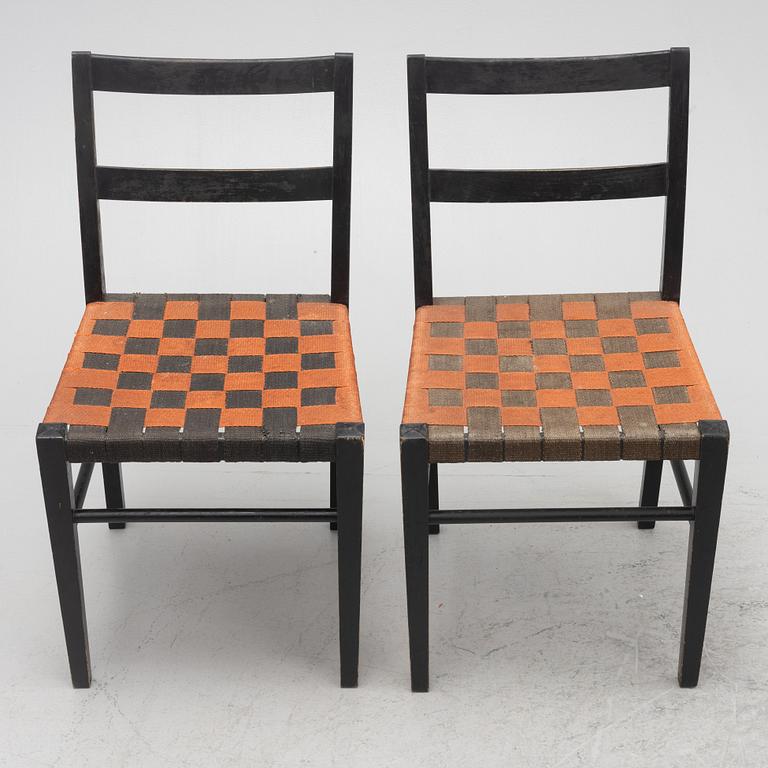 Svenska Möbelfabrikerna, a pair of chairs model "609", Bodafors, 1930s.