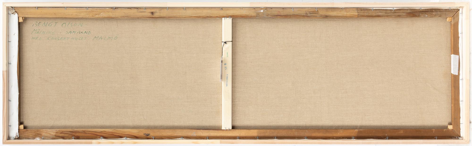 Bengt Olson, "Målning i samband med konserthuset i Malmö".