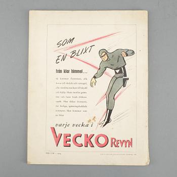 SERIETIDNING, Fantomen Julalbum, 1946.