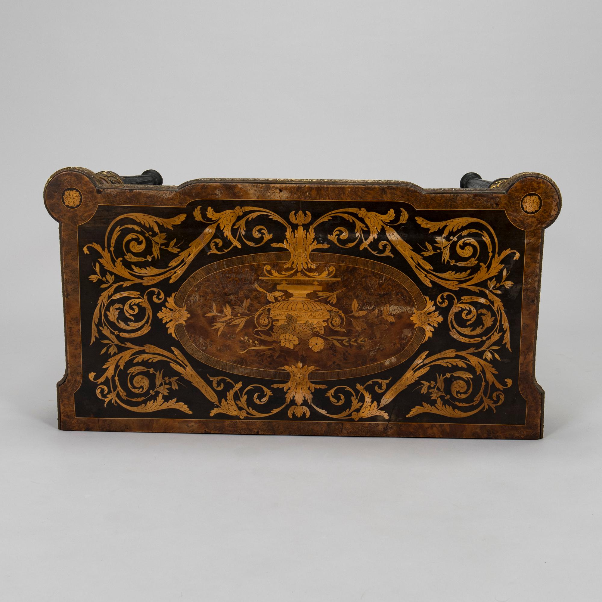 Game table, probably France, 19th century.