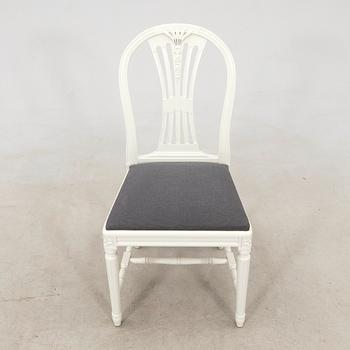 Stolar 10 st Gustaviansk stil 1900-tal.