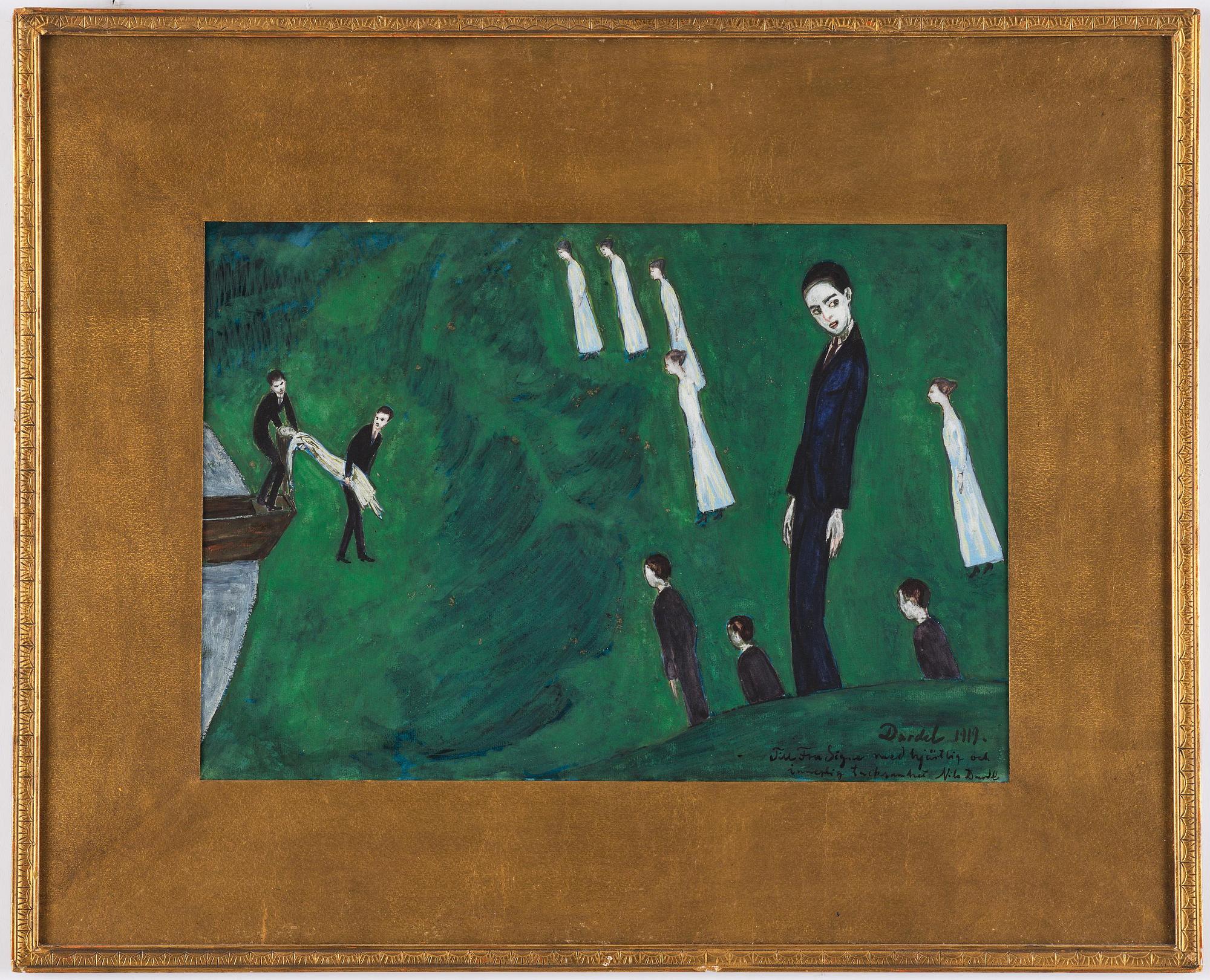 Nils von Dardel, ”Den drunknade flickan I".