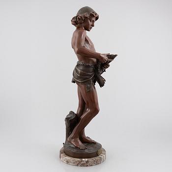 Jean Louis Grégoire, "L'oiseleur".
