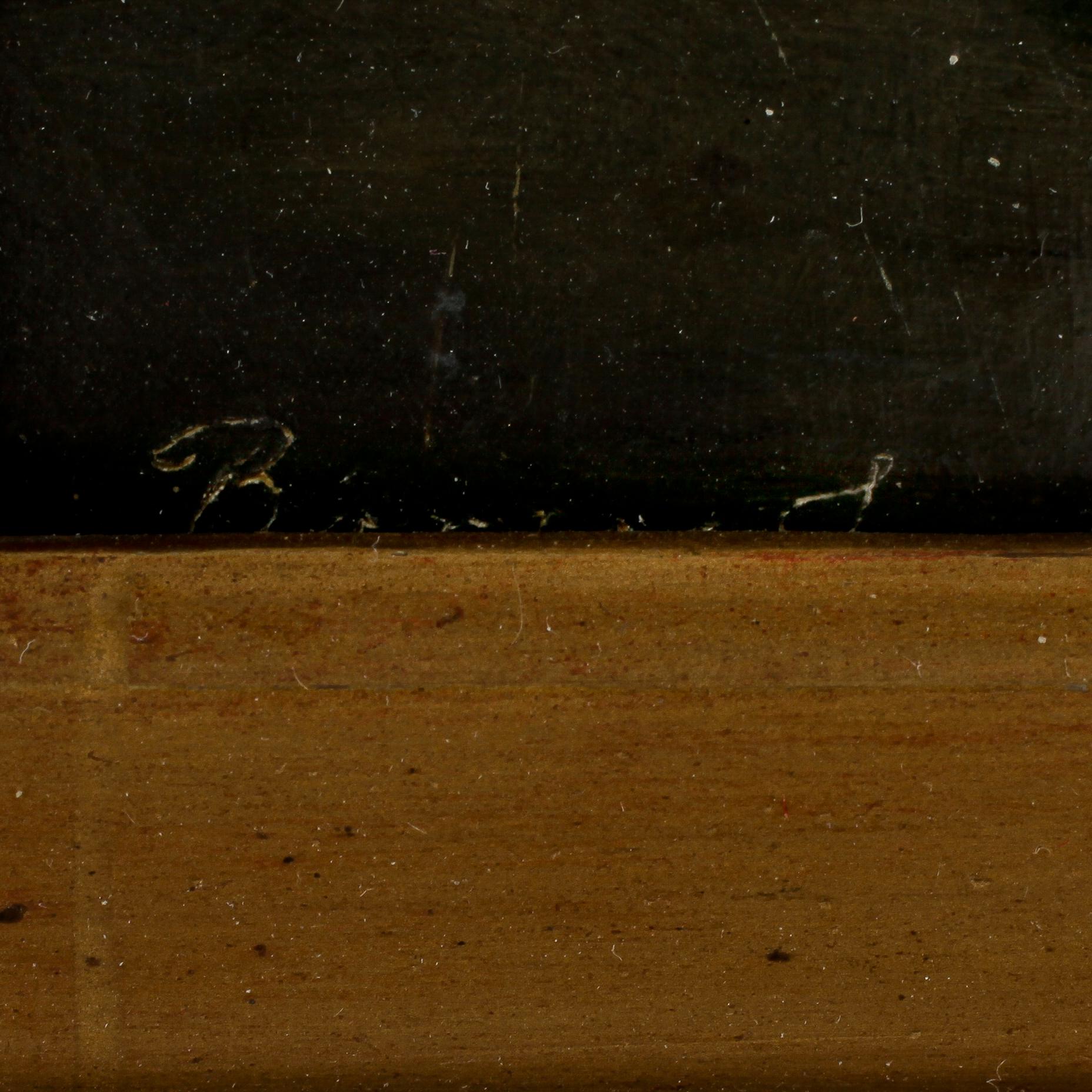 JÓZSEF BORSOS, olja på pannå, signerad.