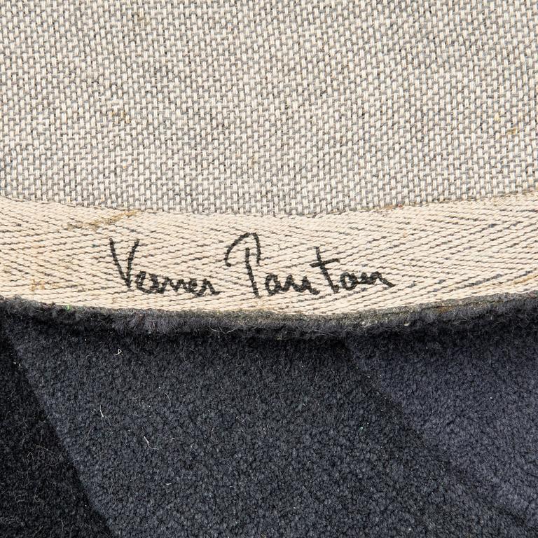 Verner Panton, Rug, model "Luna", Verpan, Denmark. 120 cm.