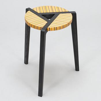 ALEKSI PUUSTINEN, Stool, signed and numbered.