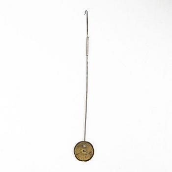A Late Empire table clock, 19th century.