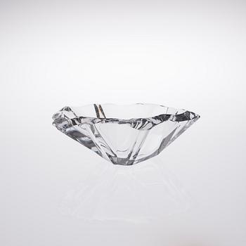 TAPIO WIRKKALA, AN ICE CUBE BOWL. Signed Tapio Wirkkala, Iittala -3847.