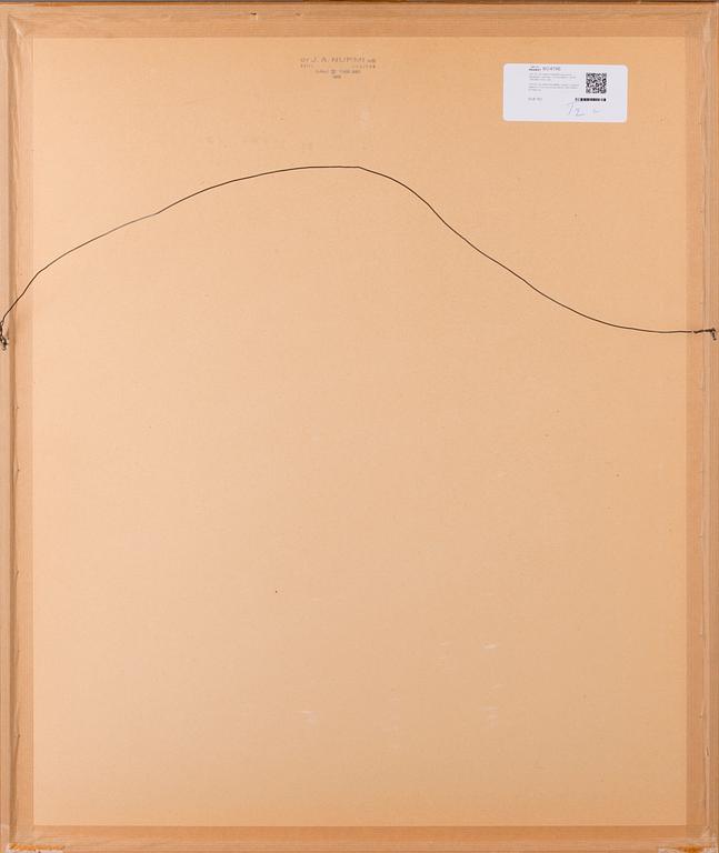 VOITTO JALMARI VIKAINEN, träsnitt, signerad, daterad -71 och numrerad 29/35. Konstnärens avdrag.