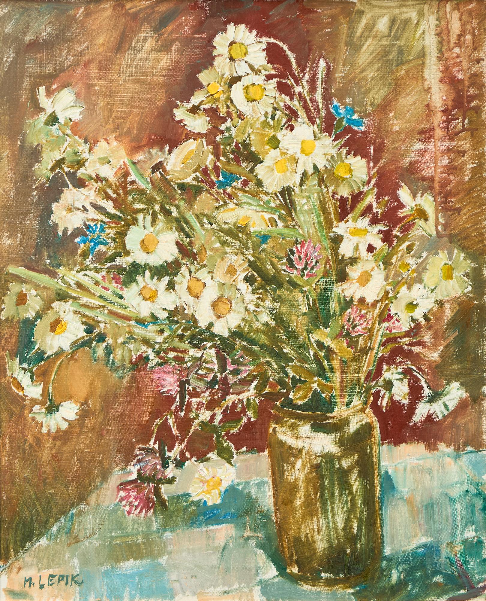 Hugo Lepik, Summer flowers.