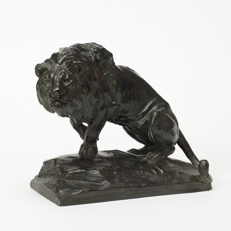 Johan Axel Wetterlund, Sitting lion.