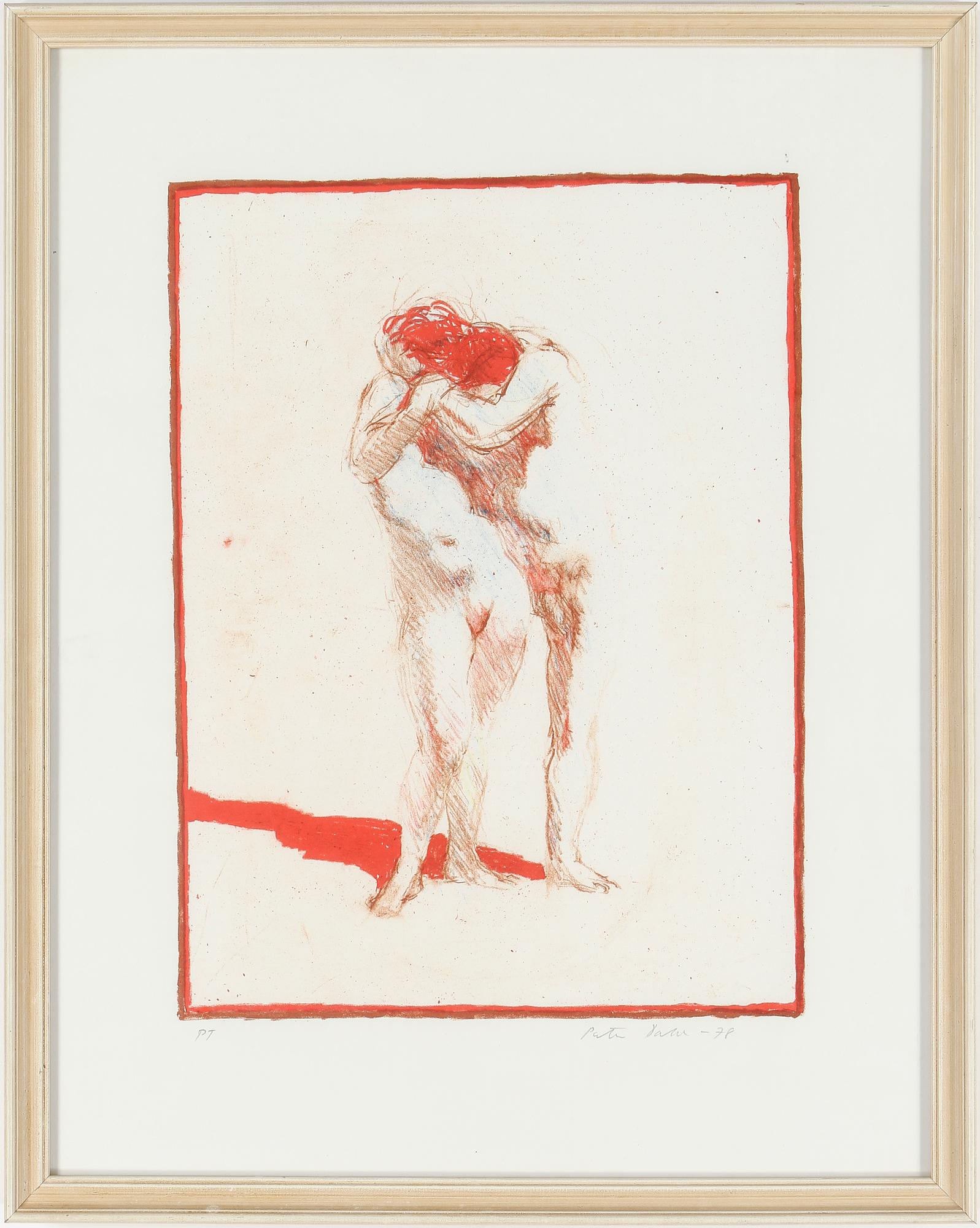 PETER DAHL, färglitografi, signerat provtryck, daterad -78.