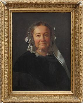 CARL THEODOR STAAF, olja på duk, sign o dat 1859.