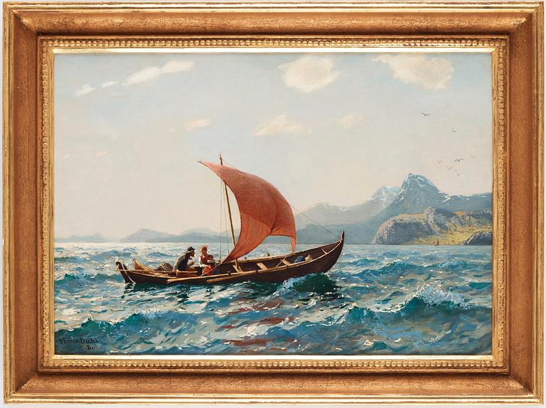 Hans Dahl, The voyage.