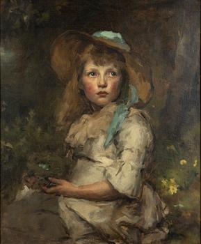 Joseph Mordecai, Porträtt av en ung flicka.