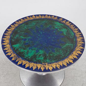 Poul Cadovius, Susanne Fjeldsoe Mygge and Björn Wiinblad, a "Mygge" dining table, Cado, France & Søn, Denmark, 1970/80.