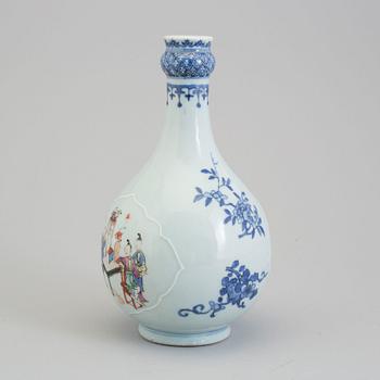 FLASKA, kompaniporslin. Qing dynastin, Qianlong (1736-95).