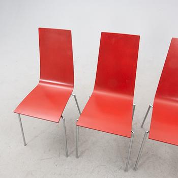 A set of four 'Cobra' chairs by Mattias Ljungren for Källemo.