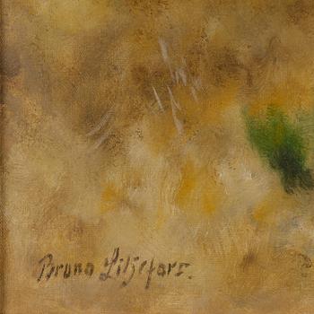 Bruno Liljefors, Räv i höstlandskap.