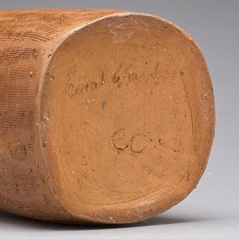 VAS, keramik, Ernst Christensen, signerad.