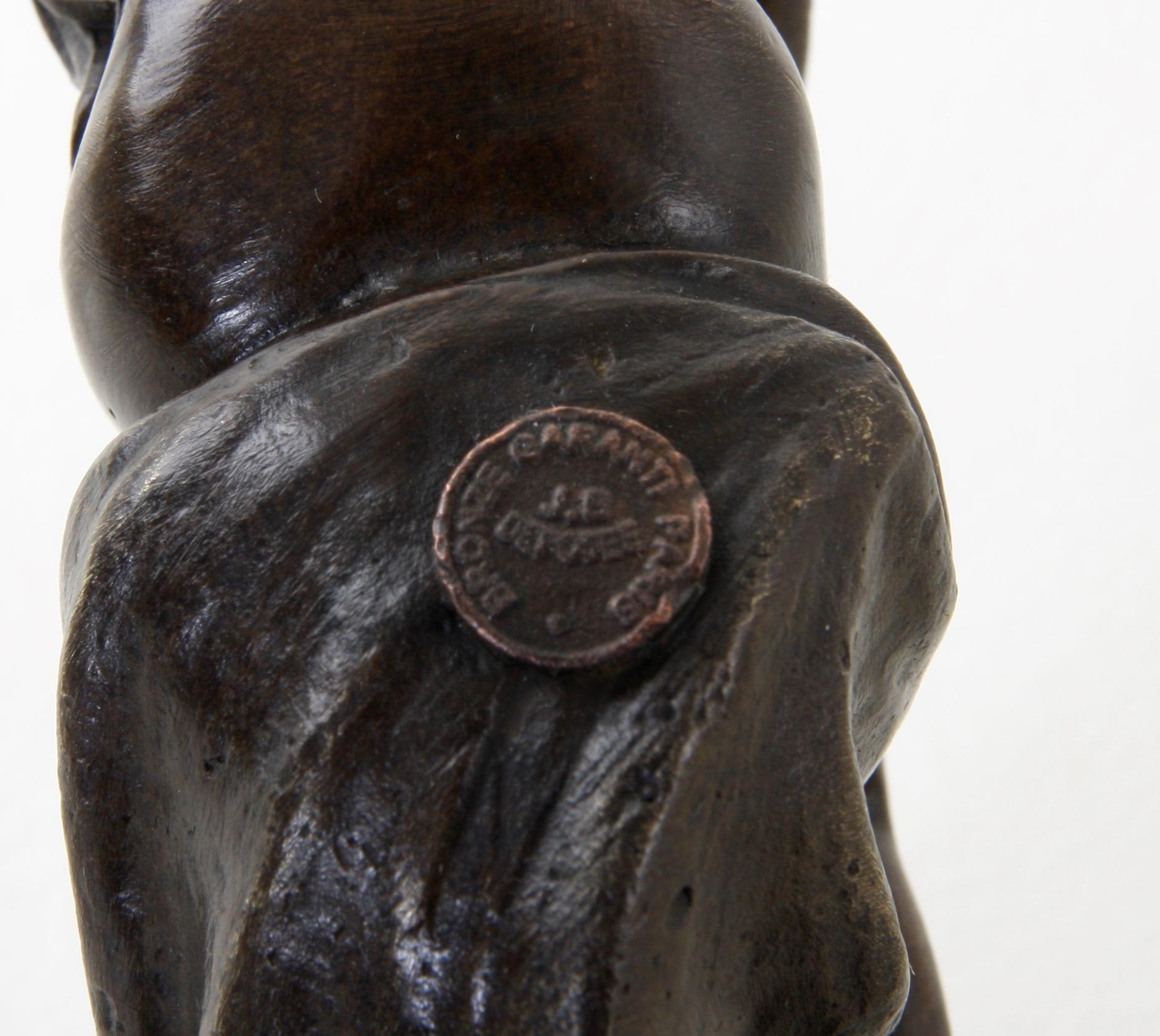 OKÄND KONSTNÄR, skulptur, brons, 1900/2000-tal.