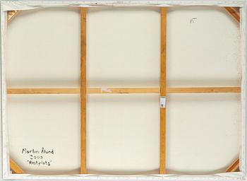 MARTIN ÅLUND, olja på duk, signerad och daterad 2000 a tergo.