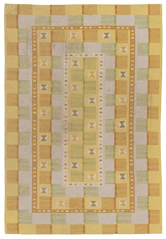 Svea Norén, a tapestry weave carpet, c. 296 x 203 cm, unsigned.