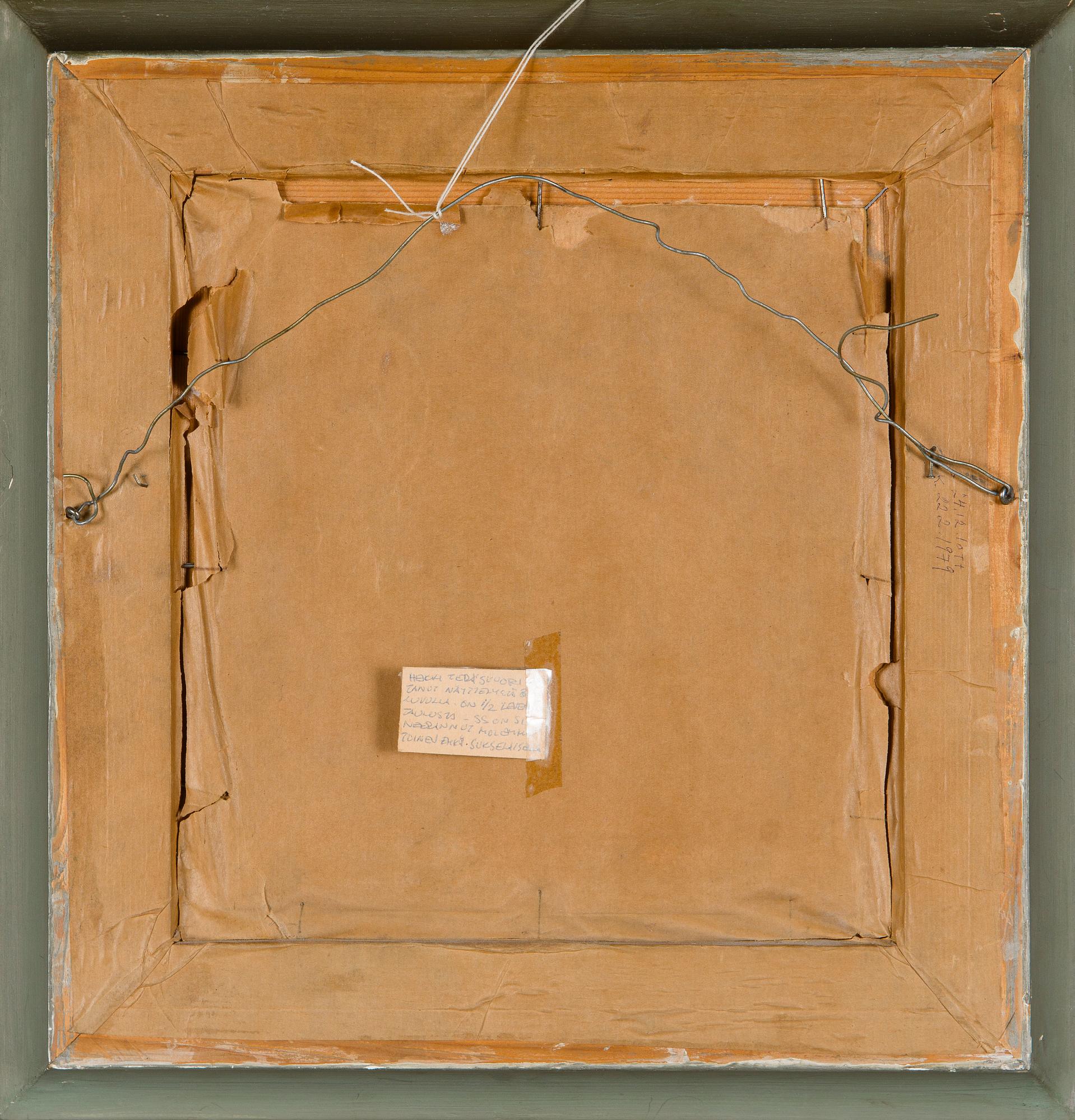 Sigrid Schauman, Terrass-vy.