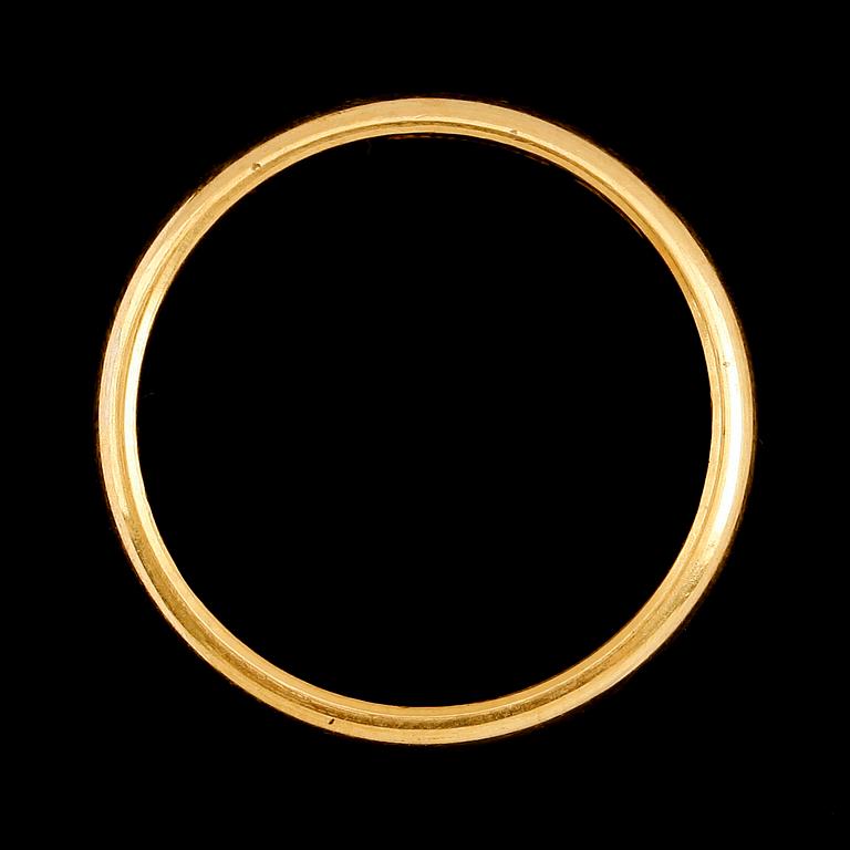RINGAR, 18 k guld. Vikt 5 g.