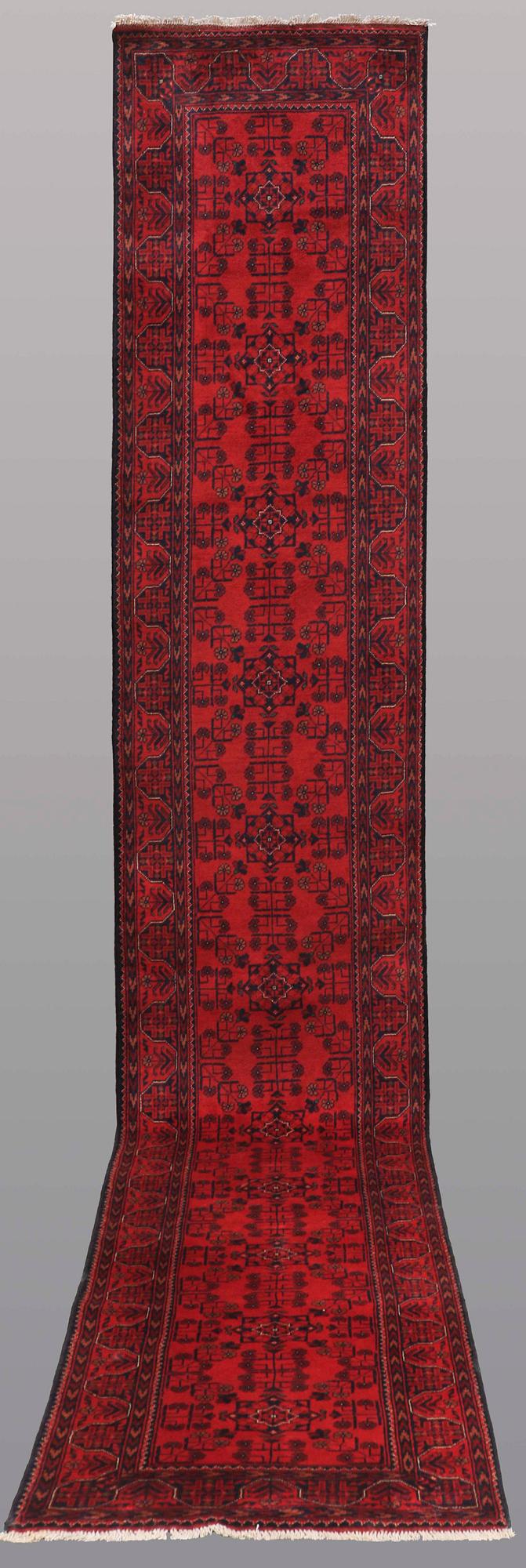A RUNNER, Afghan s.k                         " Khan Mohammadi " 487 x 78 cm.