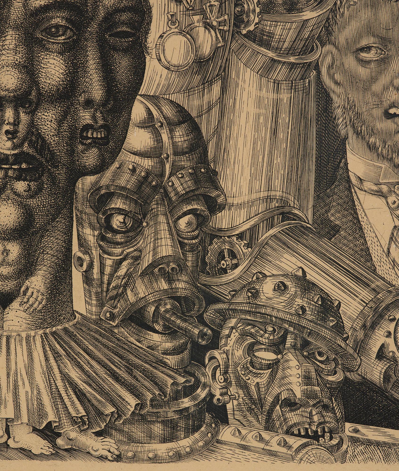 Eduard Wiiralt, "Põrgu" (Hell).