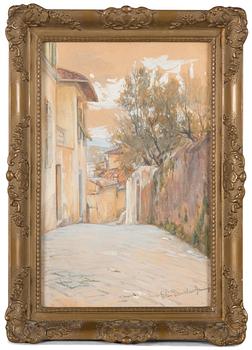 Elin Danielson-Gambogi, Street view from Italy.