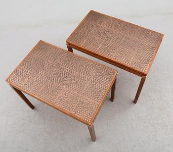 BORD, 1 par, John Mørkegaard, Danmark, 1960-tal.