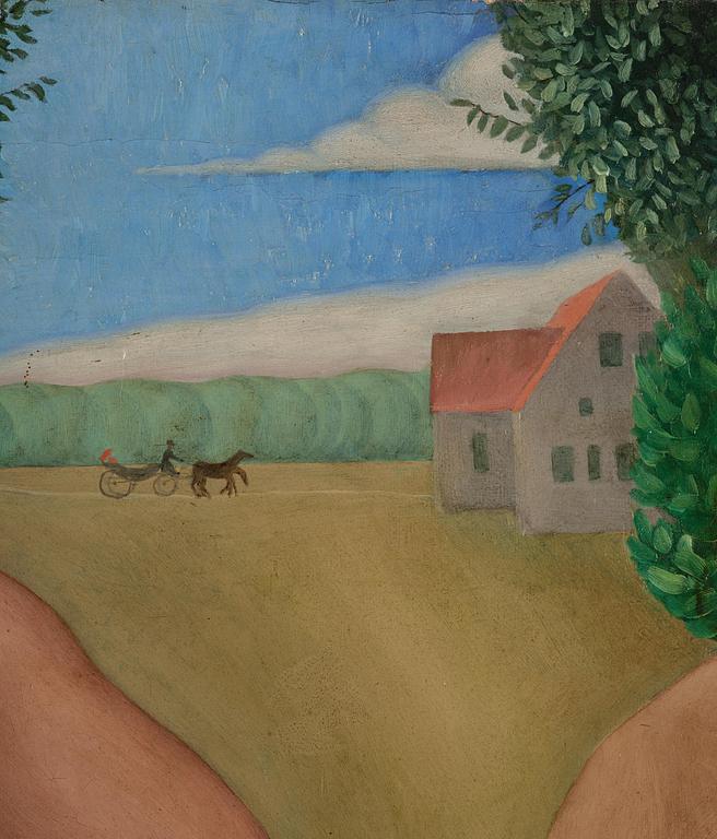 Mats Mason, Bathers by the swan pond.