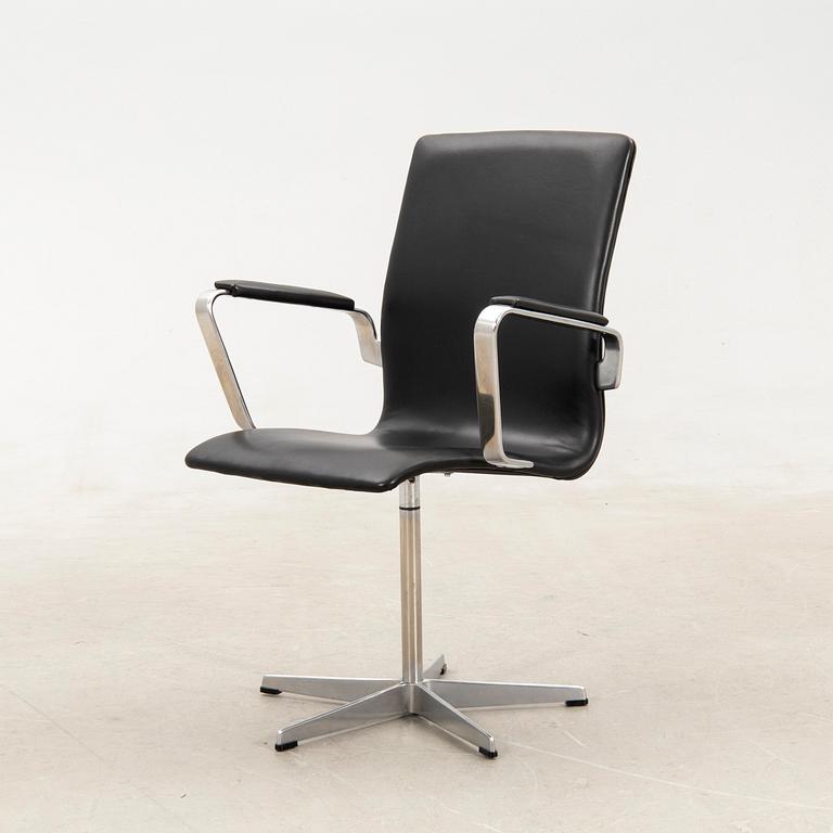 Arne Jacobsen, armchair/office chair "Oxford" for Fritz Hansen Denmark,