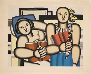 864. Fernand Léger, after, "La lecture".