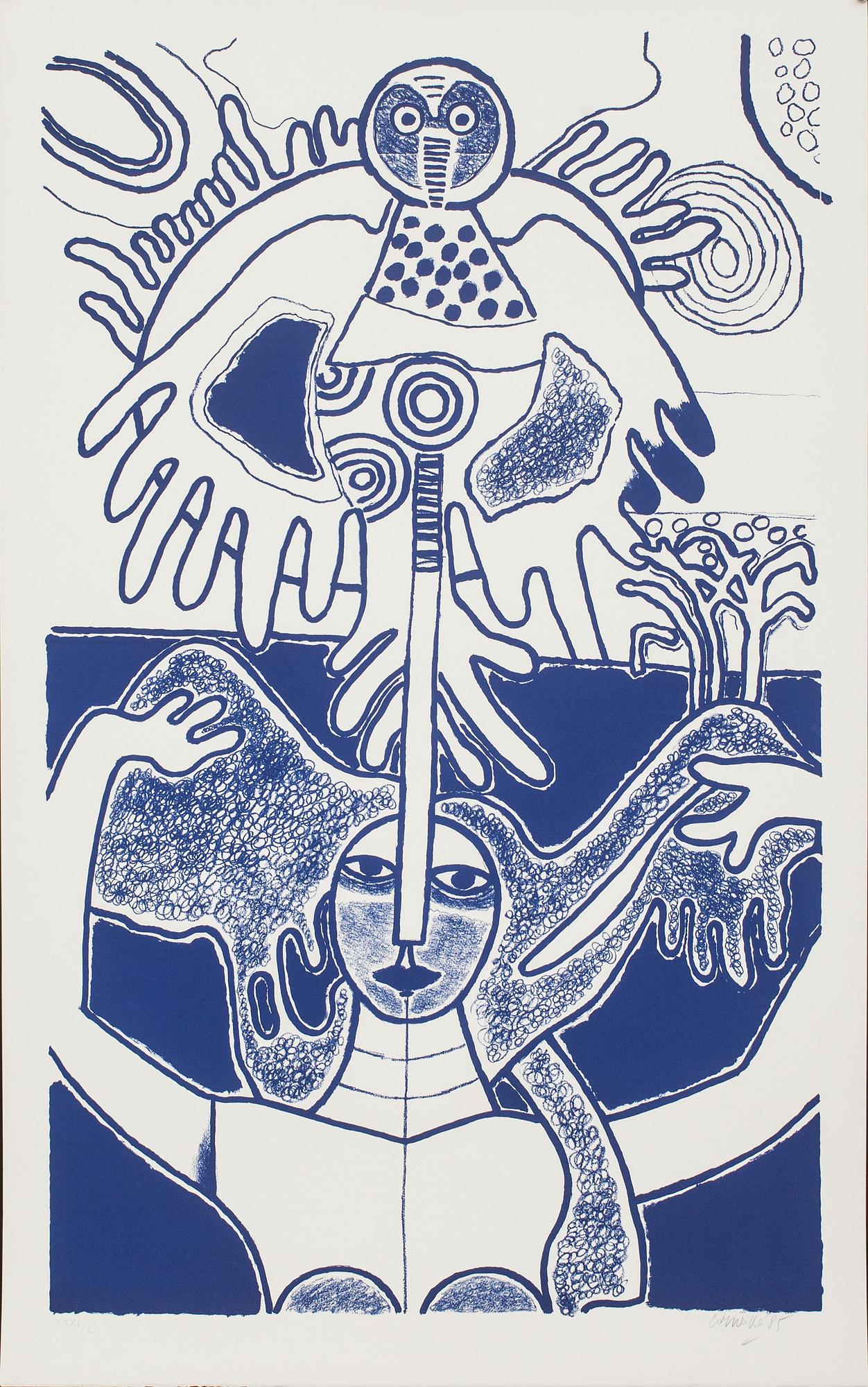 BEVERLOO CORNEILLE, färgserigrafi, signerad och numrerad XXXI/L.