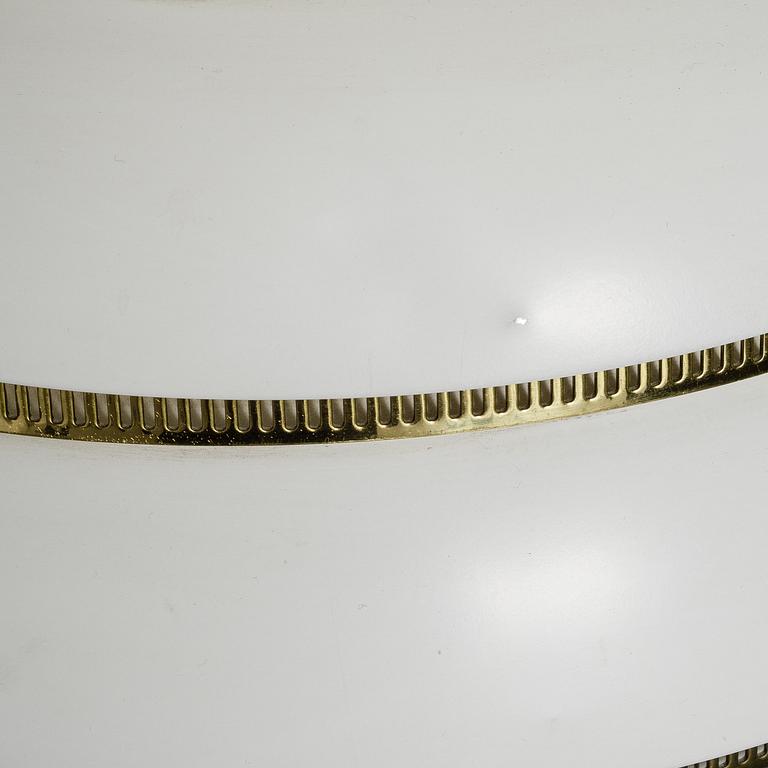 ALVAR AALTO, TAKLAMPA. Bikupa A332. Tillverkad av Valaistustyö. Formgiven 1953.