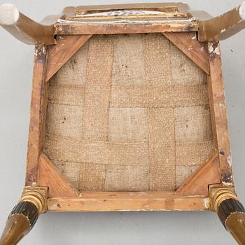 STOLAR, ett par, sengustavianska, 1800-talets första kvartal.