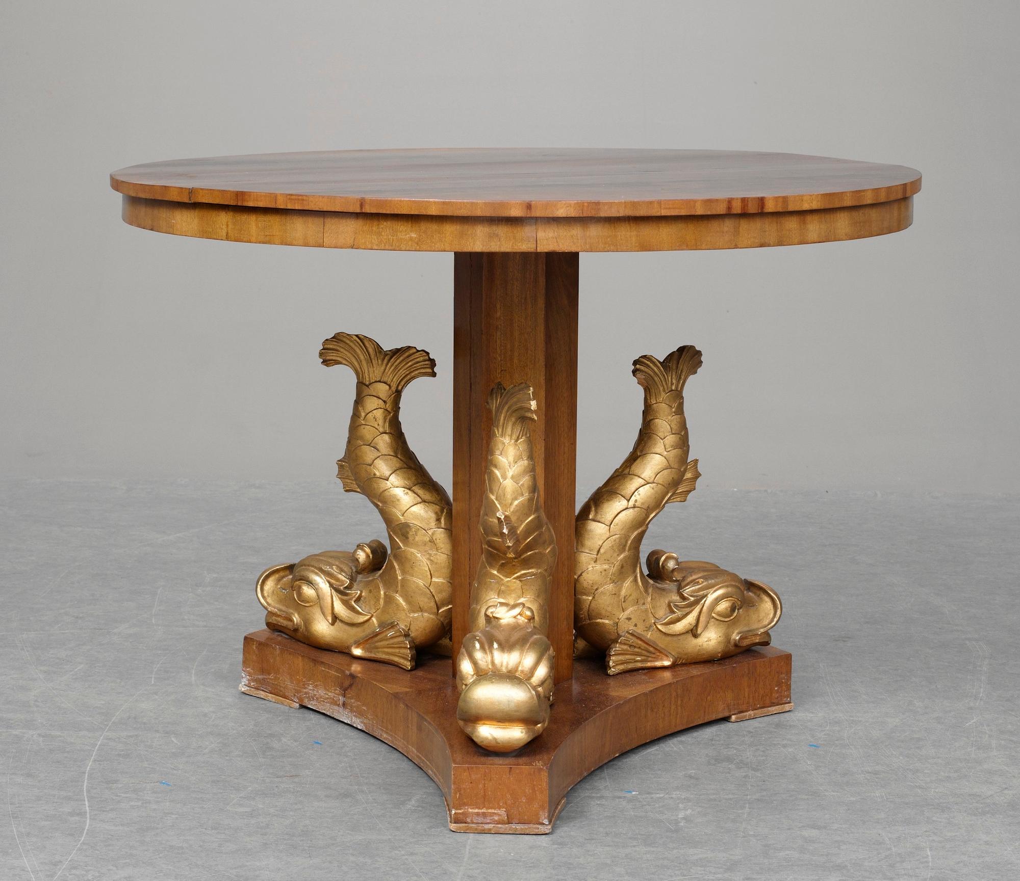 SALONGSBORD. Empirestil, 1800/1900-tal.