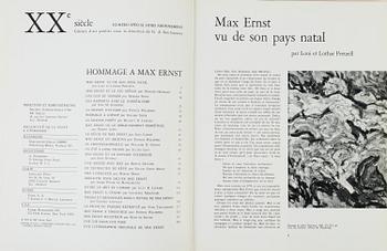 FOUR BOOKS, "Hommage a Georges Rouault, Marino Marini, Max Ernst, Manzù, "XXe siècle, G. di San Lazzaro.