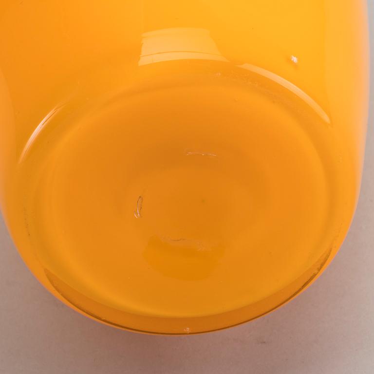 MICHAEL POWOLNY, a Tango glass vase around 1910.