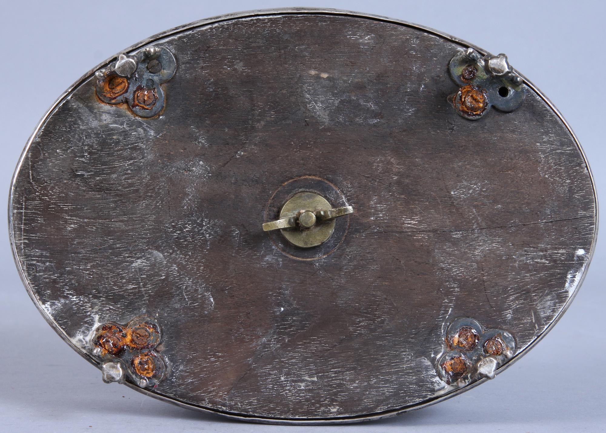 COASTER, silver, England, otydl stämplar.